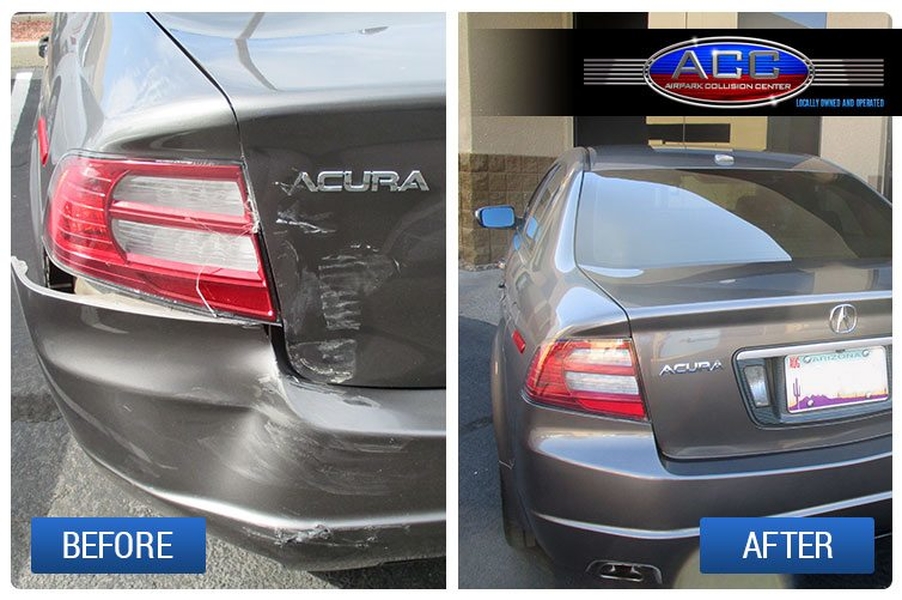 Honda Acura Bumper Repair by AZ Body Shop