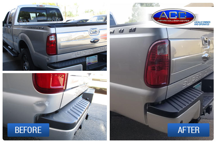 aluminum repair at airpark collision center